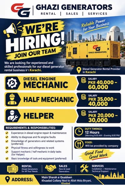Job for workshop healper n makanic