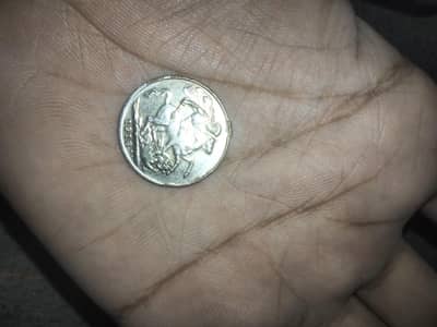 British 100 years old coin