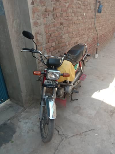 Honda CD 70 2022 Model – Excellent Condition – For Sale