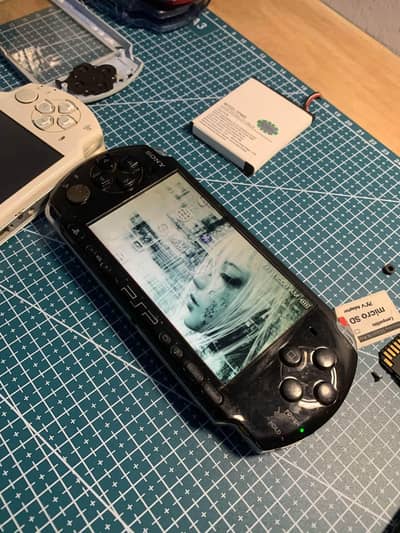 Sony PSP 3000 Black 32GB With Games Installed