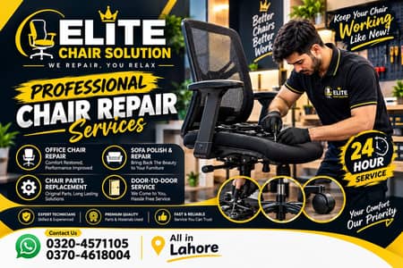 Office Chair Repair & Restoration | 24-Hour Service