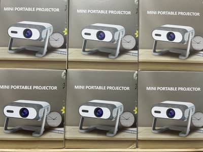 4K smart projector ( 200” display , android 14 ) latest projector new