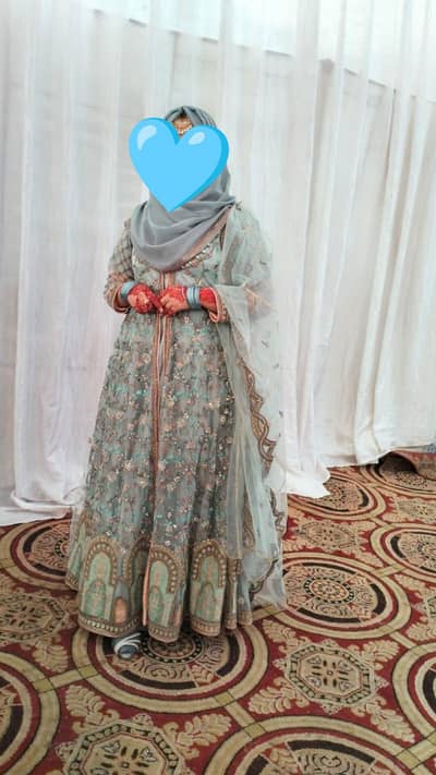 Beautiful ice blue Rolex fashion maxi/gown for sale