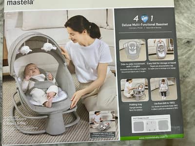 Mastela 4 in 1 Deluxe Multi-Functional Bassinet/Swing