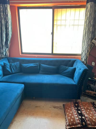 Upgrade your living room with our premium quality 5 Seater L Shape