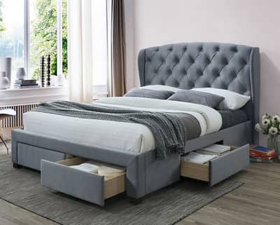 Bed/Double bed/single bed/king size bed/wooden bed/polish bed