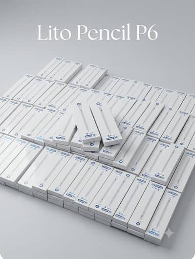 LTO P6 iPad Stylus Pencil | Active Pen | Palm Rejection | Magnetic