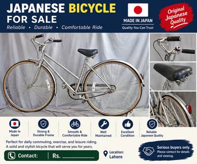 Japanese Bicycle for Sale – Excellent Condition