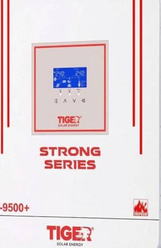 tiger solar inverter 6 kw not use 1 year warranty