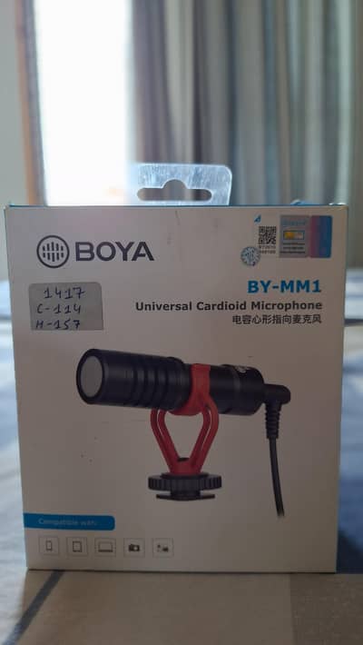 Original BOYA Shotgun Microphone  in 10/10 condition
