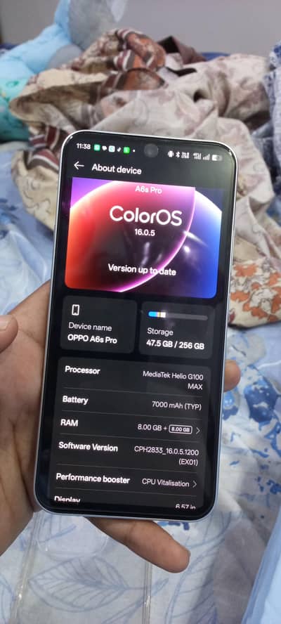 Oppo A6s pro 9 Days used