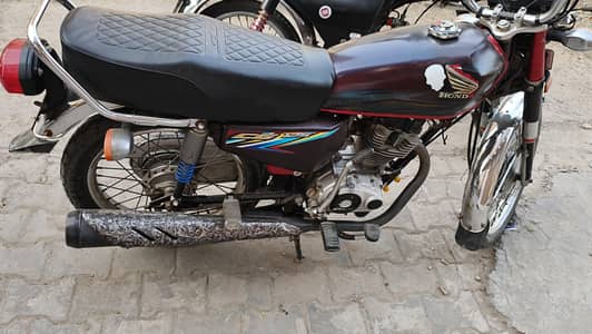 Cg 125 2018 Model Red