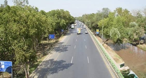 Residence 30 Marla Plot On Main Canal Road Pcsir Phase 1 Society Johar Town Lahore