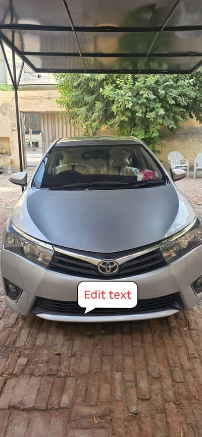 Toyota Corolla GLI 2015
