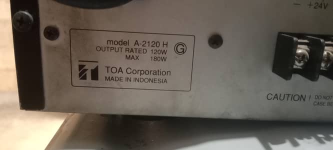 Toa A -2120H Mixer Power