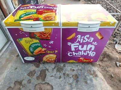 Double Door Deep freezer for sale waves (0321/0807777)