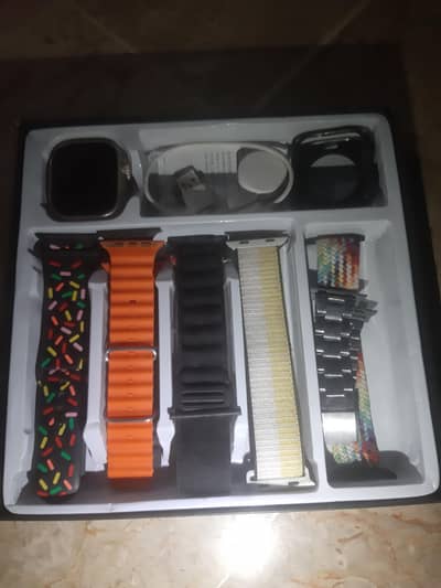 Ultra10 in 1 Smartwatch used with 10 steps
