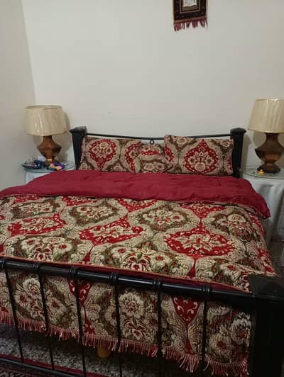 Bed With Spring Mattress