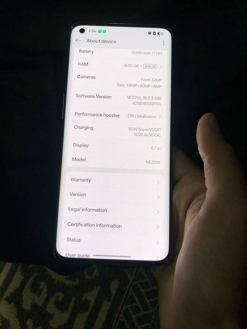 One Plus 10 Pro 8