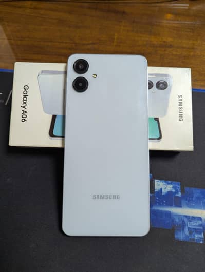 Samsung Mobile A06 (4/128) Complete Box