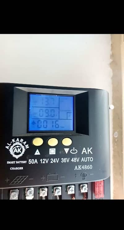 PWM solar charge controller 50amp used