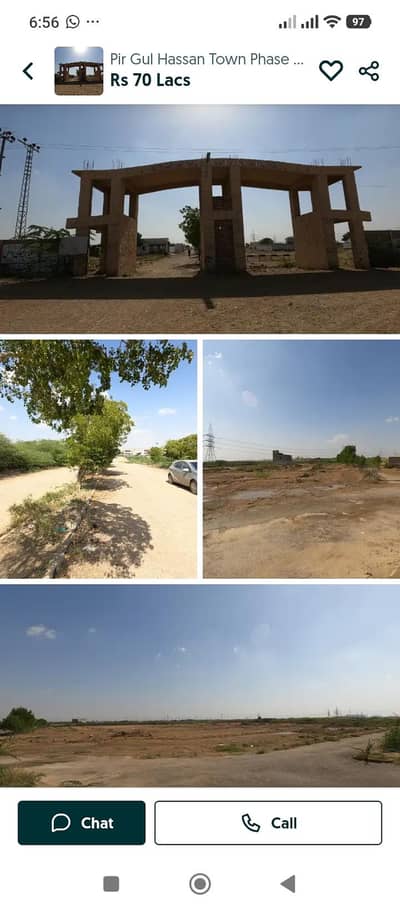 120 yards, residential plot in gated community scheme 33