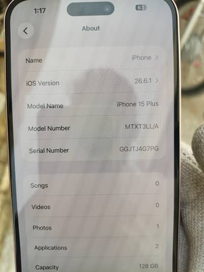Apple iPhone 15 plus jv