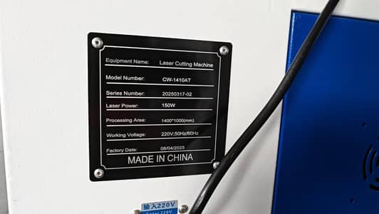 CNC laser cutting engraving machine 150 W Double head
