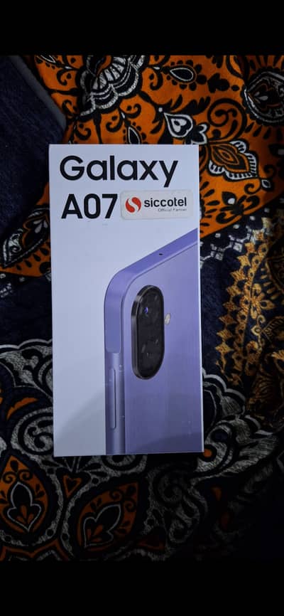 Samsung A07 3 months warranty Avaliable