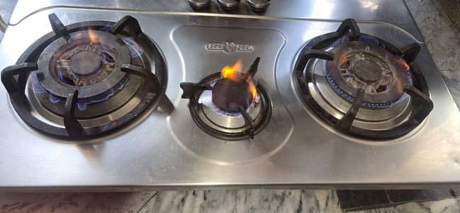 Automatic Nasgas 3 burner Heavy duty stove excellent A+clean Condition