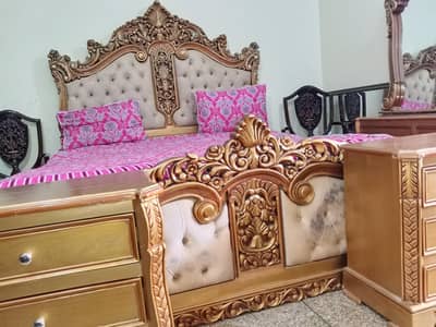 Elegant & Stylish Bedroom Bed Set – Premium Quality Furniture