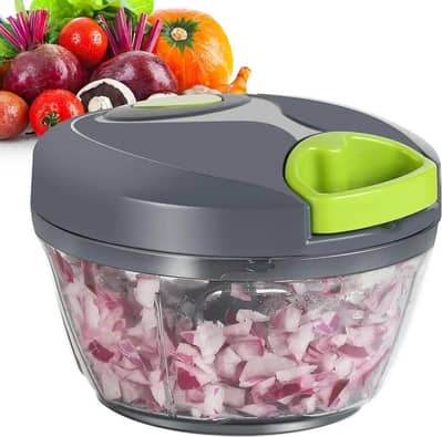 Manual Food Chopper Vegetable & Onion Cutter