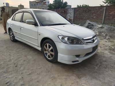 Honda Civic VTi Oriel 2004 Model White Colour