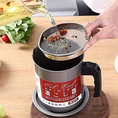 oil filter pot