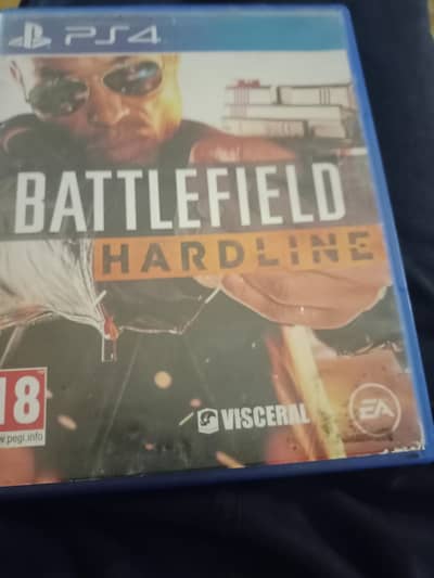 battlefield hardline PS4 disk