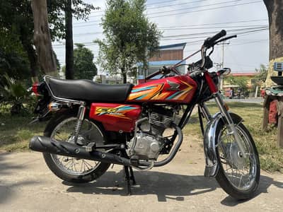 Honda 125 Red 2026 Model — Almost New | 16 June 2026 Purchased