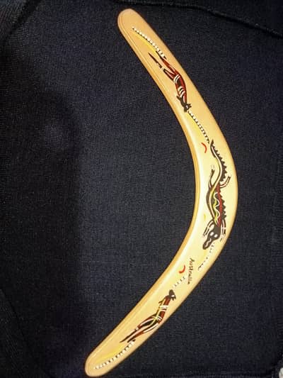 Australian Made Wooden Boomerang