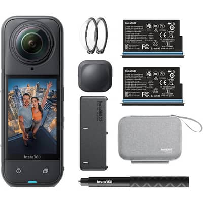 Insta360 X5 360° Camera – Combo Pack