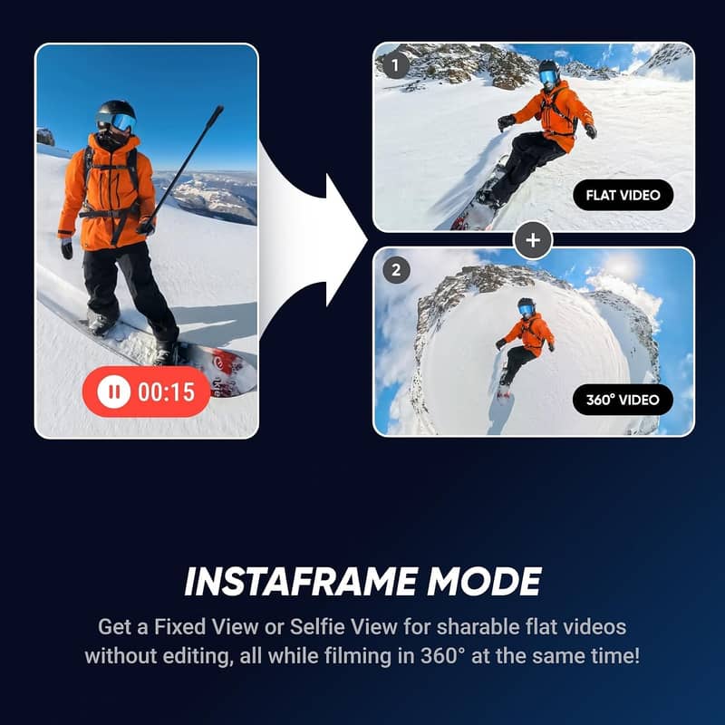 Insta360 X5 360° Camera – Combo Pack 1