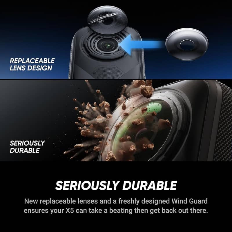 Insta360 X5 360° Camera – Combo Pack 2