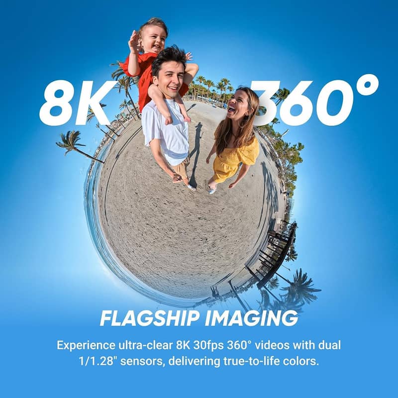 Insta360 X5 360° Camera – Combo Pack 5