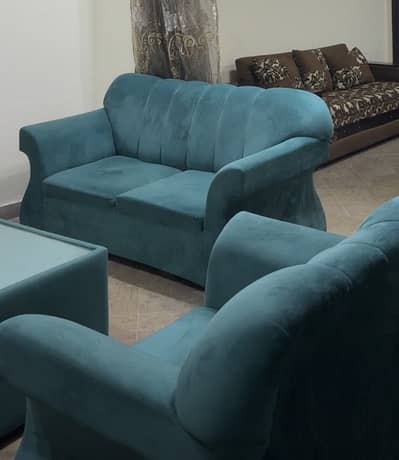 6 Seater sofa with Table