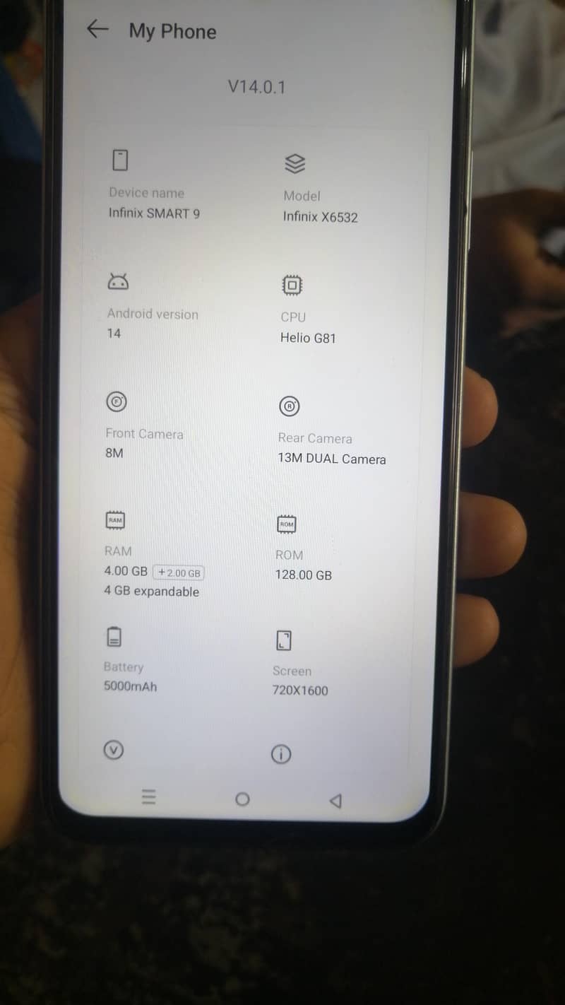 Infinix Smart 9 0