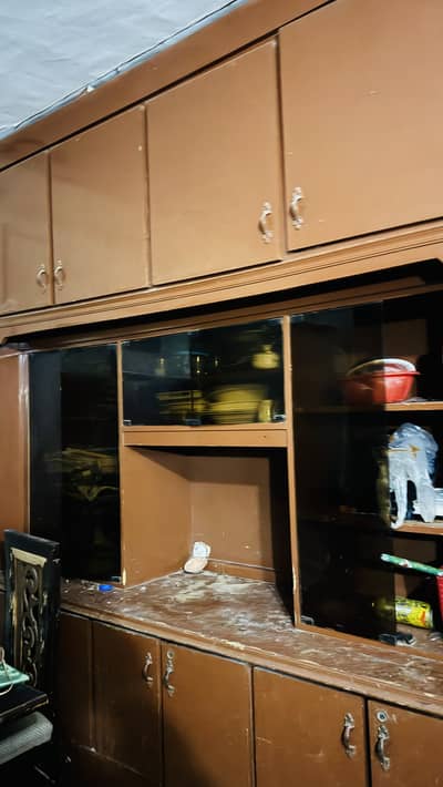 Wooden divider old