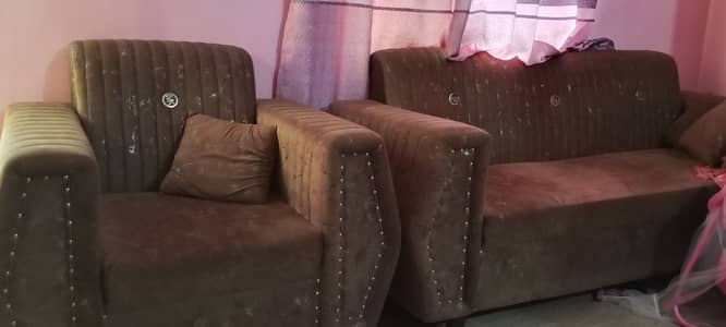 5 Seater Sofa set argent sale VIP Condition