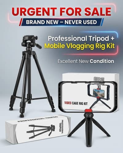 Vlogging kit for sale urgent
