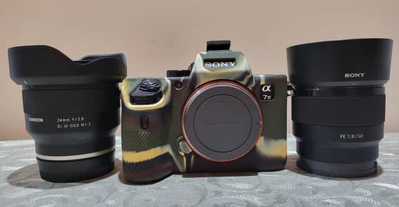 Sony A7 III , with Two lenses Mint Condition
