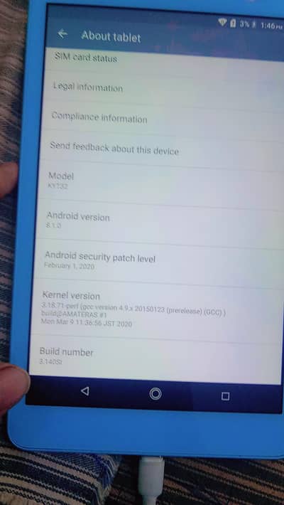 Q Tab 2 month sim time 3gb ram 32 gb storage 10 by 10 condition