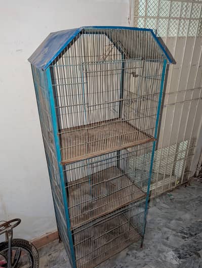 3 door cage