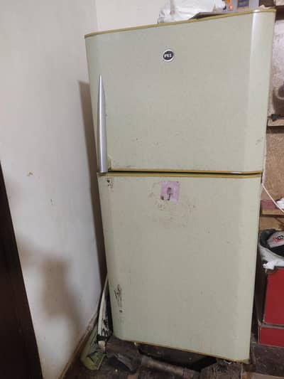 Pel double door fridge